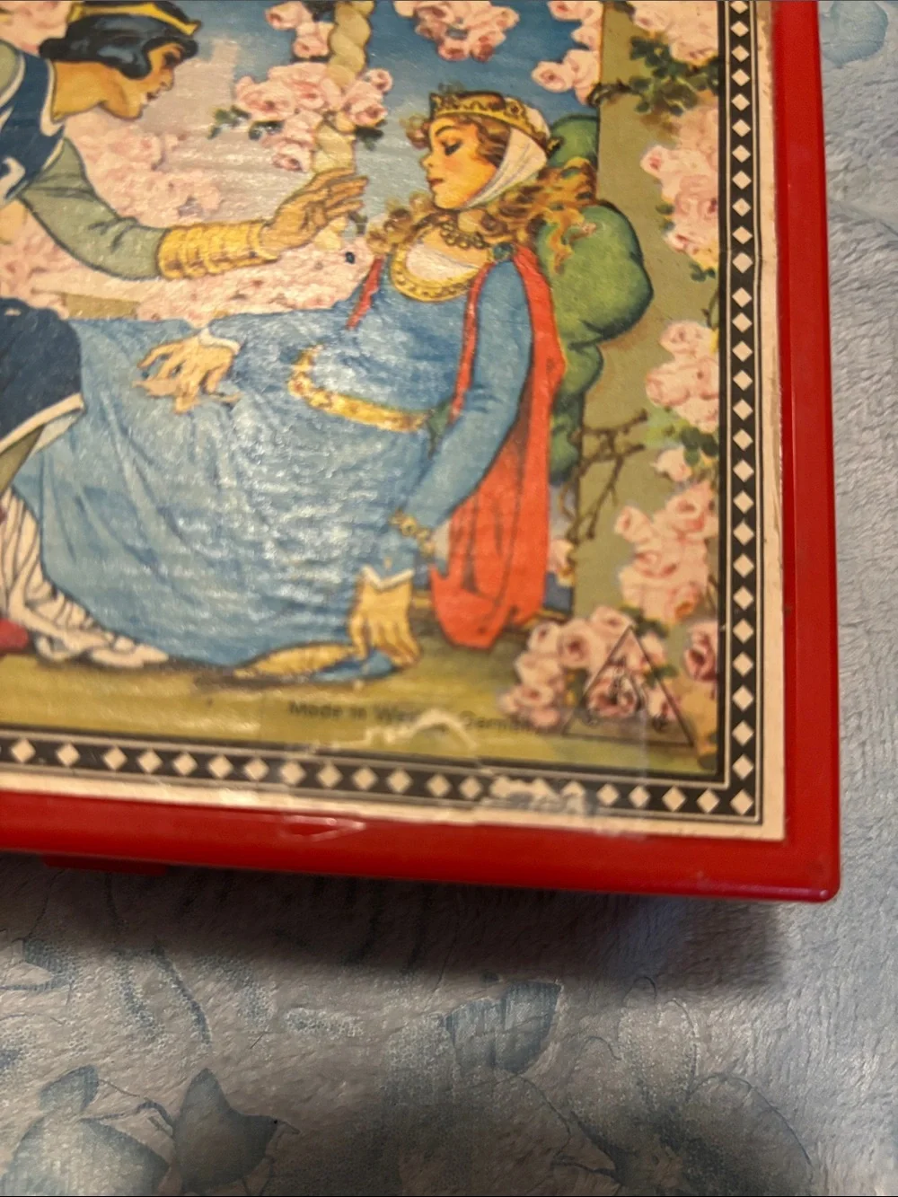 Vintage Eichorn West German Fairy Tale Block Puzzle
